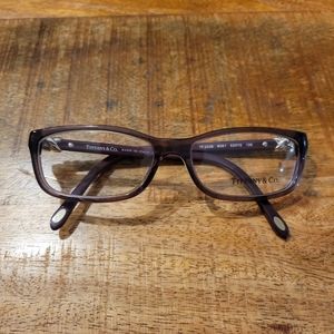 New Tiffany Co. Purple and silver glasses